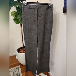 EXPRESS Women's High Rise Trousers in Dark Gray, size 4S Short/Petite
